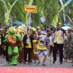 ADA KURA KURA NINJA DI FESTIVAL BUNGA KAB SUKABUMI